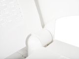 Lettino prendisole Abbie, 190x46h70 cm, Bianco