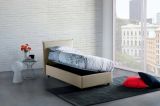 Letto 1 piazza contenitore beige 95x205cm moderno - Astor
