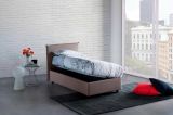 Letto 1 piazza contenitore tortora 95x205cm elegante - Astor
