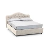 Letto 2 piazze con contenitore beige 190x220cm - Alfer