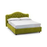 Letto 2 piazze con contenitore verde 190x220cm - Alfer