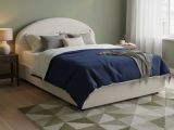 Letto 2 piazze contenitore bianco 175x205cm robusto - Amida