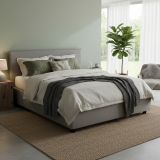 Letto 2 piazze contenitore grigio 175x205cm stabile - Anassimene
