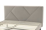 Letto alla francese design tortora 149x204cm - Ikelos