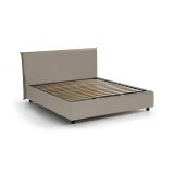 Letto alla francese design tortora 155x215cm - Augustus
