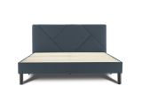 Letto alla francese Ikelos, 140x190 cm, Blu