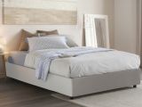Letto alla francese materasso incluso bianco 155x205cm - Akemi