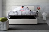 Letto alla francese materasso incluso bianco 155x215cm - Aros