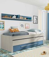 Letto bambini 199x96cm azzurro - Art
