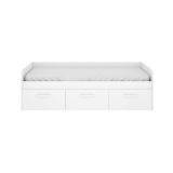 Letto bambini 3 cassetti 194x97cm bianco - Aco