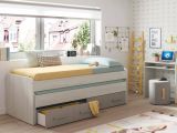 Letto bambini salvaspazio 198x96cm bianco e marrone - Cupido