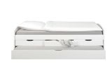 Letto contenitore per bambini 205x98cm bianco - Bayreuth