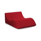 Letto due piazze pieghevole 50x100cm rosso - Amorina