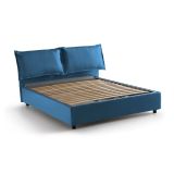 Letto francese design blu 155x215cm - Agalo