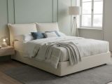 Letto francese in legno beige 155x215cm - Annica