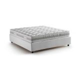 Letto francese sfoderabile bianco 155x215cm - Alaksir