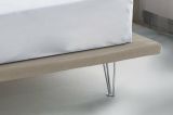 Letto matrimoniale beige 180x215cm sfoderabile - Pietersite