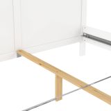 Letto matrimoniale bianco 178x210cm - Arika