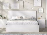 Letto matrimoniale bianco 205x266cm - Lupit