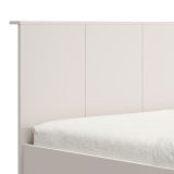 Letto Matrimoniale Bianco Crema Dimensione Materasso 160x200 cm Peso Supportato 200 kg, Matrimoniale - Siwwa