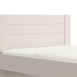 Letto Matrimoniale Bianco Crema Dimensione Materasso 160x200 cm Peso Supportato 200 kg, Matrimoniale - Siwwa