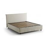 Letto matrimoniale con contenitore beige 175x205cm - Ashlee