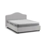 Letto matrimoniale con contenitore bianco 175x205cm - Akym