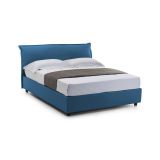 Letto matrimoniale con contenitore blu 175x205cm - Amilcare