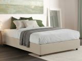Letto matrimoniale contenitore beige 175x205cm design - Apel