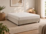 Letto matrimoniale contenitore beige 175x205cm rete inclusa - Annibale