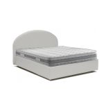 Letto matrimoniale contenitore bianco 175x205cm classico - Adelfia