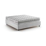 Letto matrimoniale contenitore bianco 175x205cm con materasso - Apel