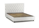 Letto matrimoniale contenitore bianco 175x205cm con salvaspazio - Arnorld
