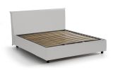 Letto matrimoniale contenitore bianco 175x205cm imbottito - Nessuna