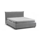 Letto matrimoniale contenitore grigio 175x205cm accogliente - Almond