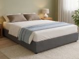 Letto matrimoniale contenitore grigio 175x215cm - Alaska