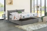Letto matrimoniale contenitore grigio 190x215cm - Arpino