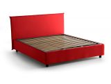 Letto matrimoniale contenitore rosso 175x215cm rivestimento lavabile - Arcan