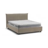 Letto matrimoniale contenitore tortora 175x205cm comodo - Almond
