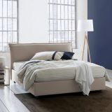 Letto matrimoniale contenitore tortora 175x205cm moderno - Andyymion
