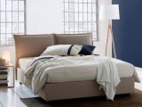 Letto matrimoniale contenitore tortora 175x205cm rete inclusa - Anjin