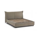 Letto matrimoniale contenitore tortora 175x215cm classico - Abarat