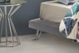 Letto matrimoniale grigio 170x205cm imbottito - Arbatrax
