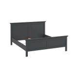 Letto matrimoniale grigio 199x210cm - Fusi