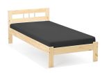 Letto matrimoniale Jena, Sommier per camera da letto, Giroletto per stanza, Struttura porta materasso, 195x145 h72 cm, Quercia