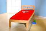Letto matrimoniale Jena, Sommier per camera da letto, Giroletto per stanza, Struttura porta materasso, 195x145 h72 cm, Quercia