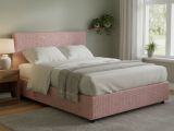 Letto Matrimoniale Rosa Sfoderabile Contenitore, Dimensione Materasso 160x200 cm - Frinco