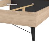 Letto matrimoniale rovere 172x206cm classico - Marche