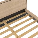 Letto matrimoniale rovere 172x206cm struttura in legno - Kintamo