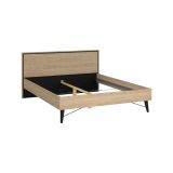 Letto matrimoniale rovere 192x206cm - Ghebbo